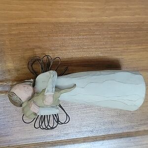 Willow Tree Vintage ANGEL OF FRIENDSHIP Holiday Ornament Figurine